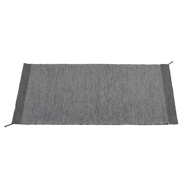 Muuto Tapis en laine Ply 85x140 cm gris foncé