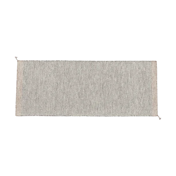 Muuto Tapis Ply 80x200 cm Black-white