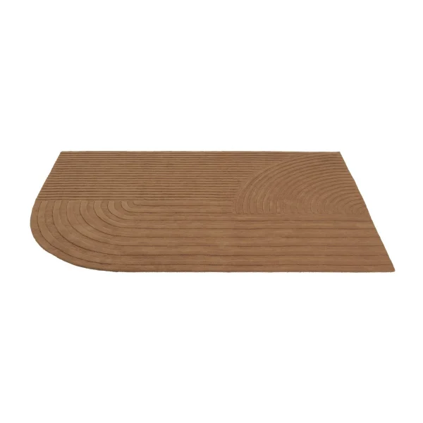 Muuto Tapis Relevo 200x300 cm Orange brûlé