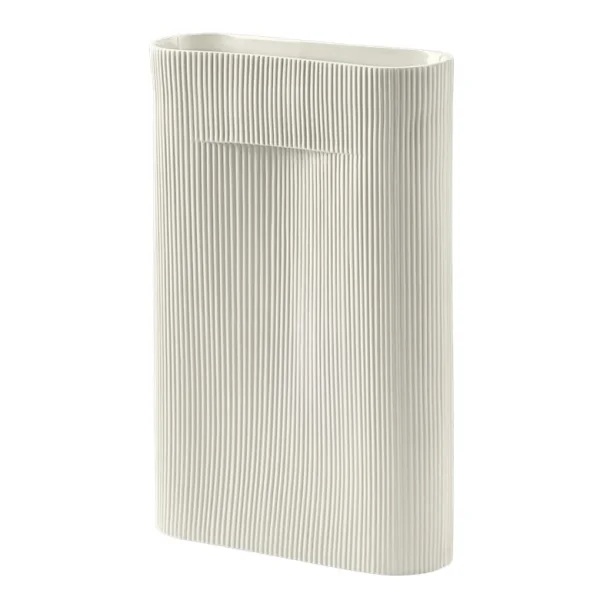 Muuto Vase Ridge 48,5cm Off white