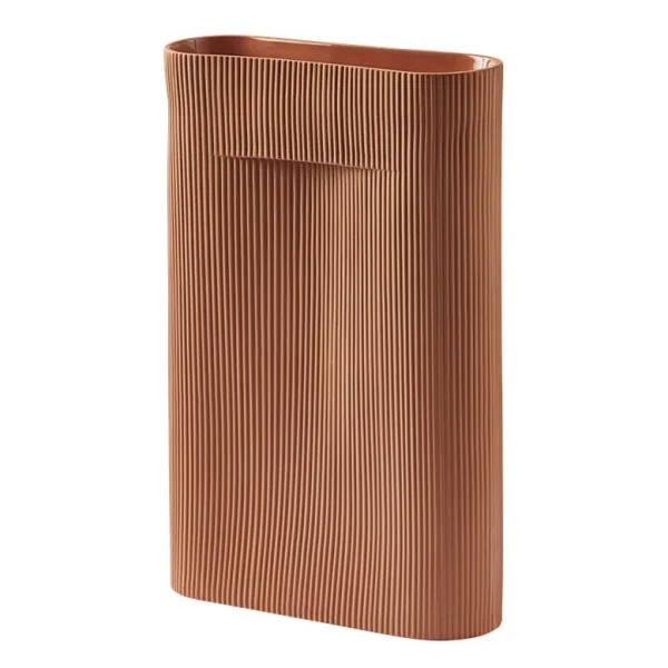 Muuto Vase Ridge 48,5cm Terracotta