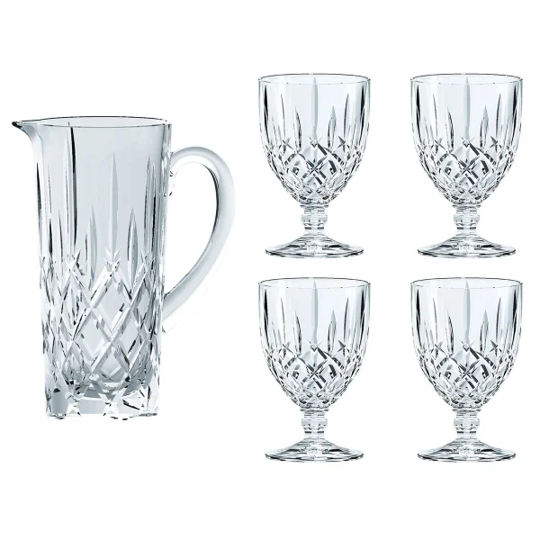 Nachtmann Set pichet et 4 verres Noblesse Transparent