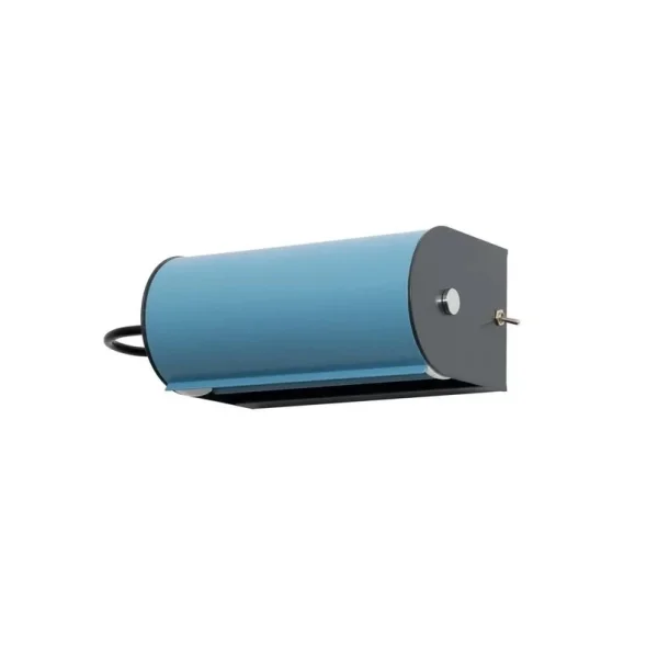 Nemo - Applique Cylindrique Petite Applique Murale Anthracite Grey/Light Blue  Li