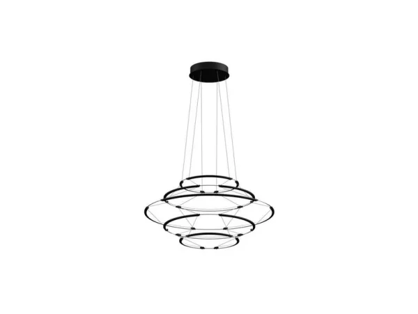 Nemo - Drop 5 Suspension Matte Black  Lighting