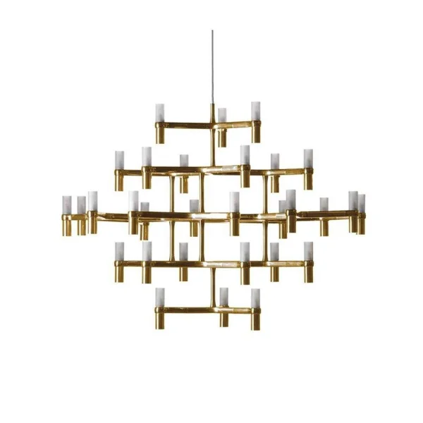 Nemo Lighting - Crown Major Suspension Gold Plated