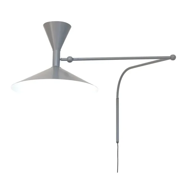 Nemo Lighting - Lampe de Marseille Applique Murale Matt Grey