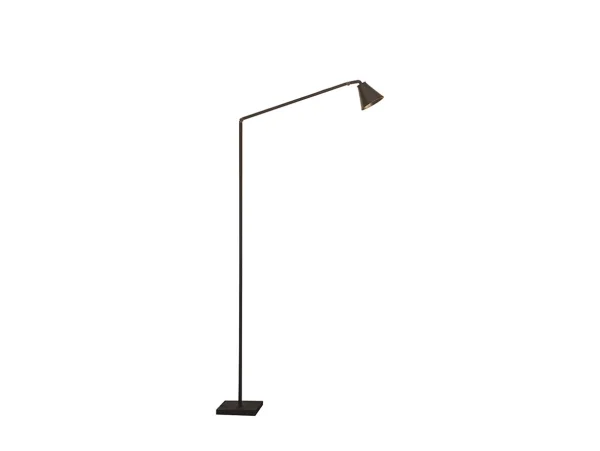 Nemo Lighting - Untitled Reading Cone Lampadaire 2700K Black/Gold