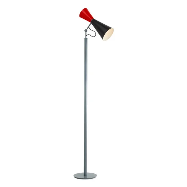 Nemo - Parliament Lampadaire Black/Red  Lighting