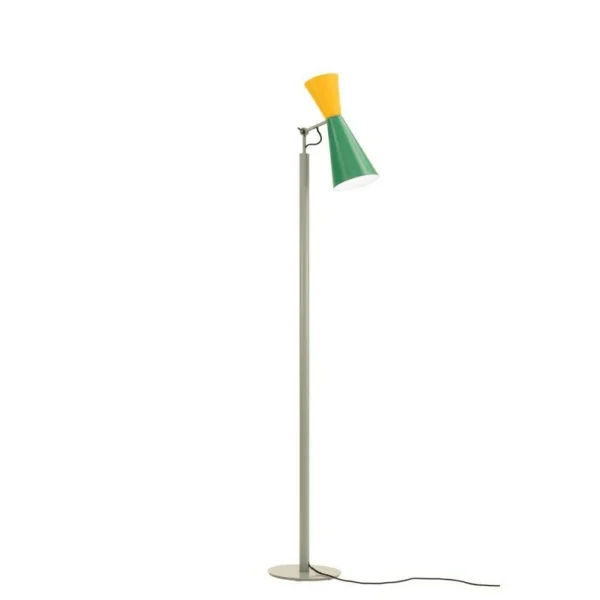 Nemo - Parliament Lampadaire Green/Yellow  Lighting