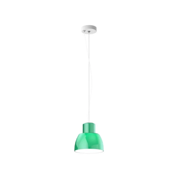 Nemo - Suspension Lorosae, verte, Ø 20 cm, verre, E27