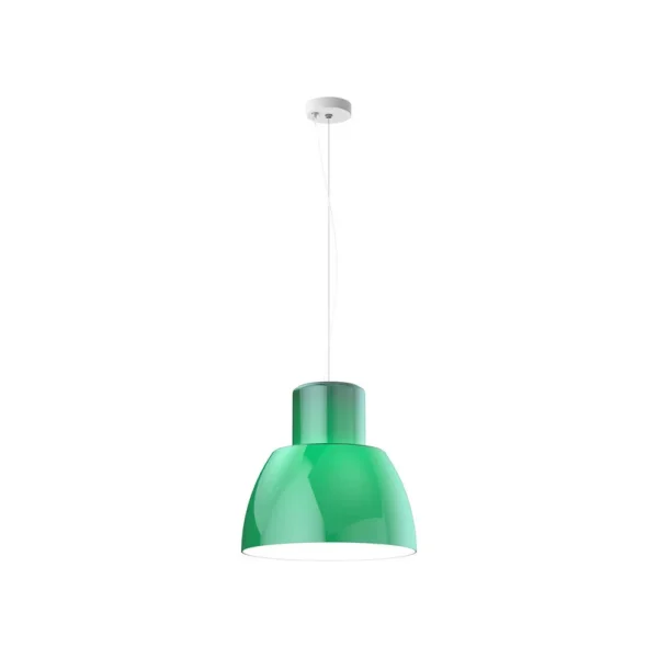 Nemo - Suspension Lorosae, verte, Ø 40 cm, verre, E27