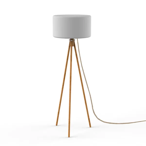 New Garden Chloe - lampadaire d'extérieur - Ø 45 x 140 cm - 7W LED dimmable inclus - IP65 - blanc