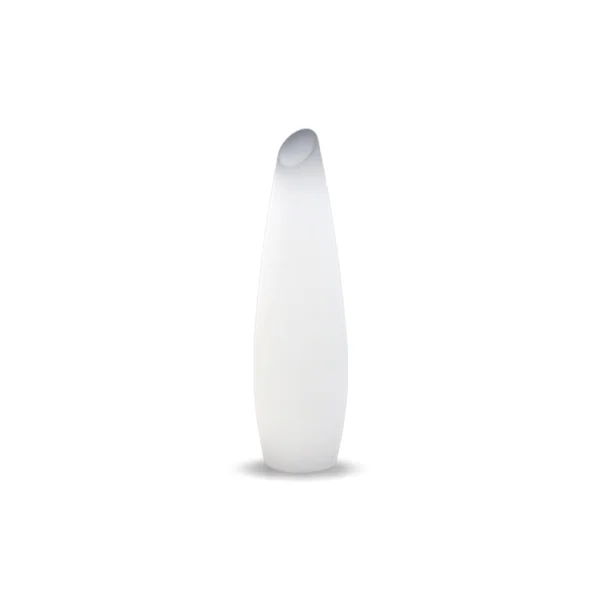 New Garden Fredo 140 - lampadaire d'extérieur avec cordon et prise - Ø 38 x 139 cm - 18W LED inclus - IP65 - blanc