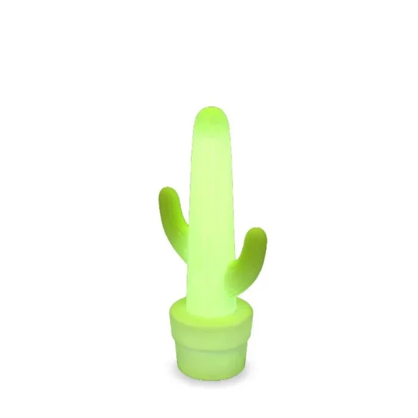 New Garden Kaktus - lampadaire d'extérieur - 44 x 31 x 100 cm - IP65 - vert - lumière blanche froide