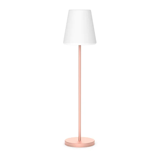 New Garden Lola slim 180 - lampadaire d'extérieur - Ø 44 x 177 cm - 7W dimmable LED inclus - IP65 - rose gold