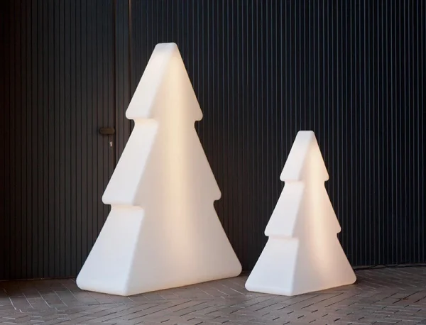 New Garden Pinus - lampadaire - 118 x 160 x 45 cm - 22W LED inclus - 6500K - blanc