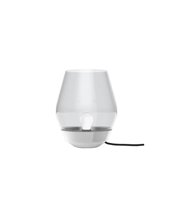 New Works - Bowl Lampe de Table Stainless Steel/Smoked