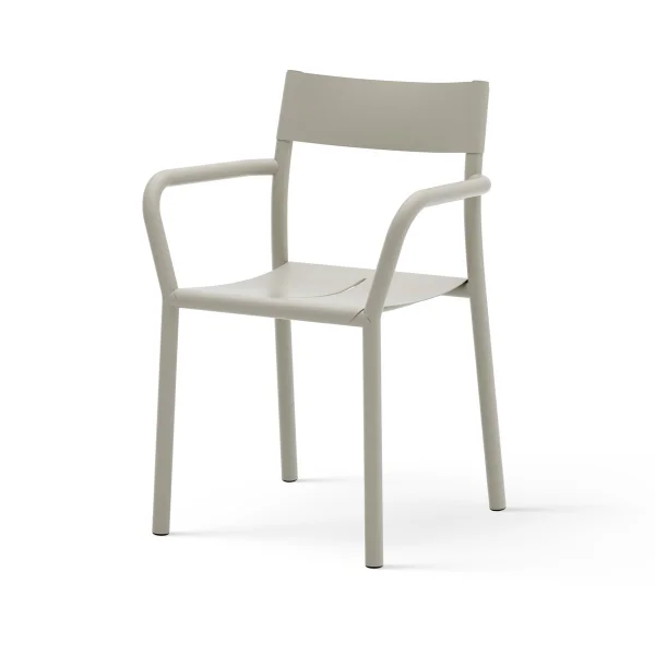 New Works Chaise May Armchair Outdoor Light Grey