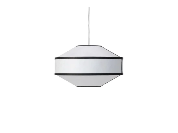 New Works - Kite 1B Suspension Ø55 Blanc/Noir