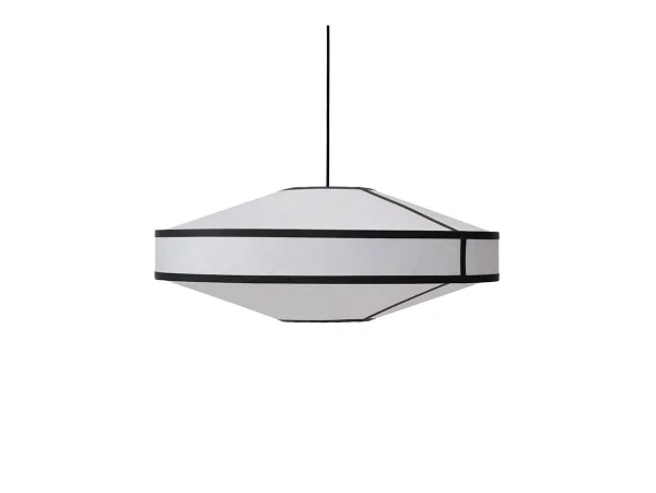 New Works - Kite 3B Suspension Ø75 Blanc/Noir