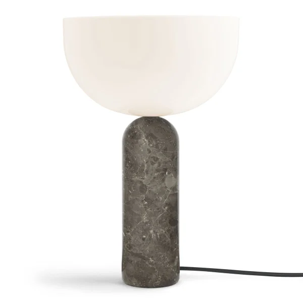 New Works Lampe de table Kizu large Gris du marais