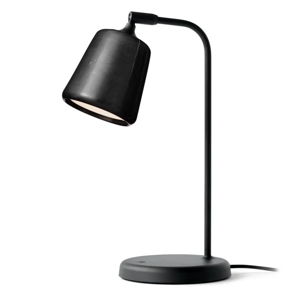 New Works Lampe de table Material Black marble