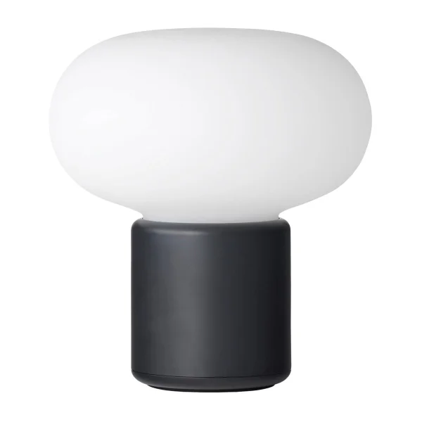 New Works Lampe de table portable Karl-Johan Cold black