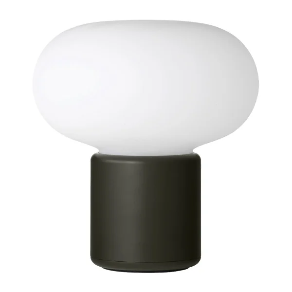 New Works Lampe de table portable Karl-Johan Forest green