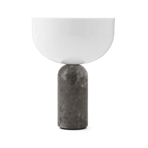 New Works Lampe de table portable Kizu Gris du marais