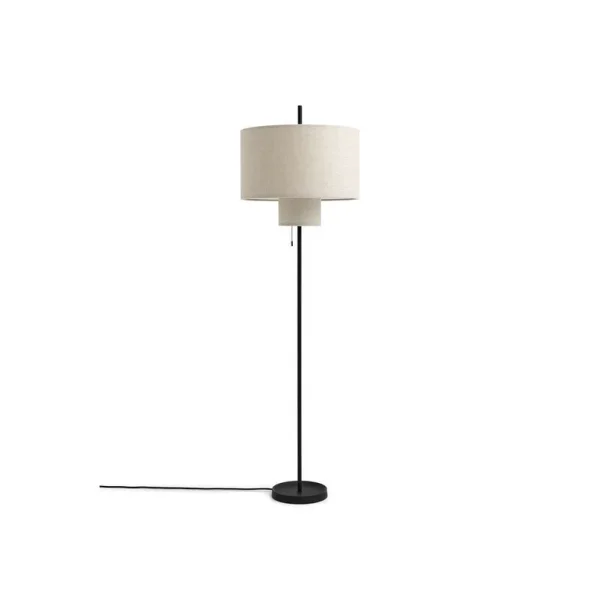 New Works - Margin Lampadaire Beige Canvas