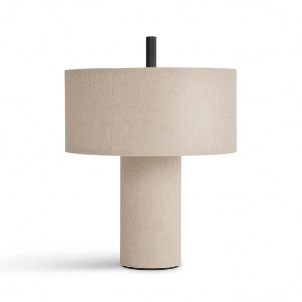 New Works - Margin Portable Lampe de Table Beige Canvas