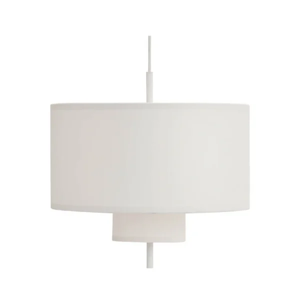 New Works - Margin Suspension Ø50 White Canvas