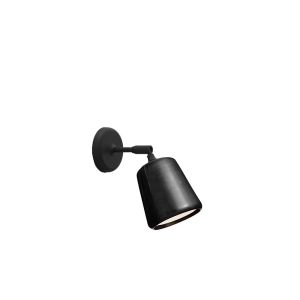 New Works - Material Wall Lamp Black Marble