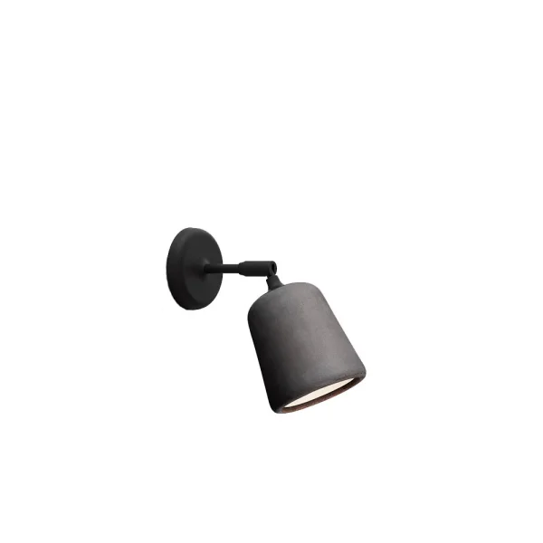 New Works - Material Wall Lamp Dark Grey Concrete