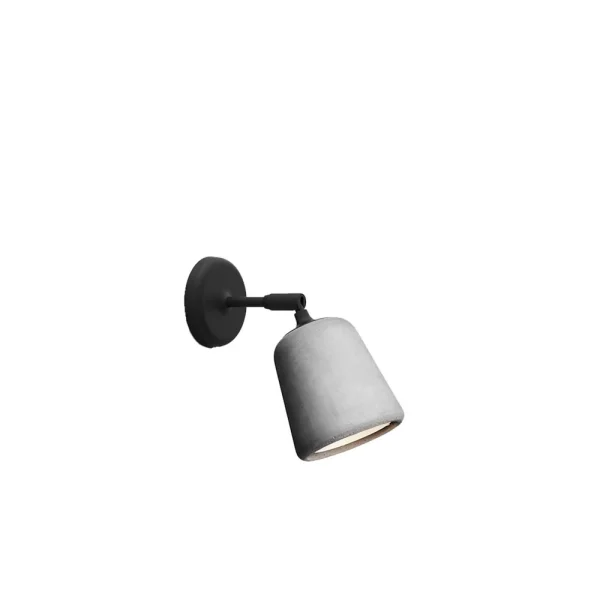 New Works - Material Wall Lamp Light Grey Concrete