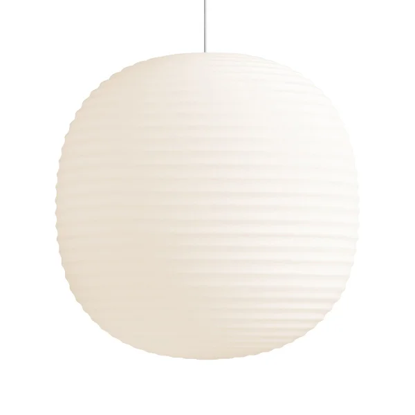 New Works Suspension Lantern large Frosted white opal glass