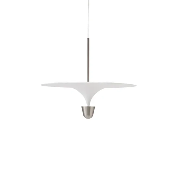 New Works - Suspension LED Kantarell, Ø 60 cm, nickel