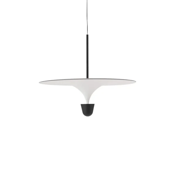 New Works - Suspension LED Kantarell, Ø 60 cm, noir