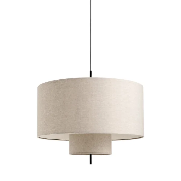 New Works Suspension plafond pendule Margin Ø90 cm Beige