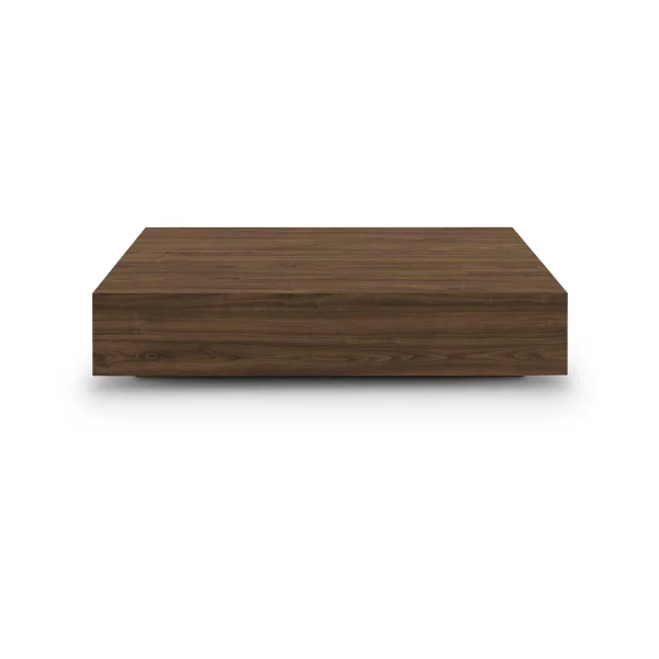 New Works Table basse Mass Wide walnut