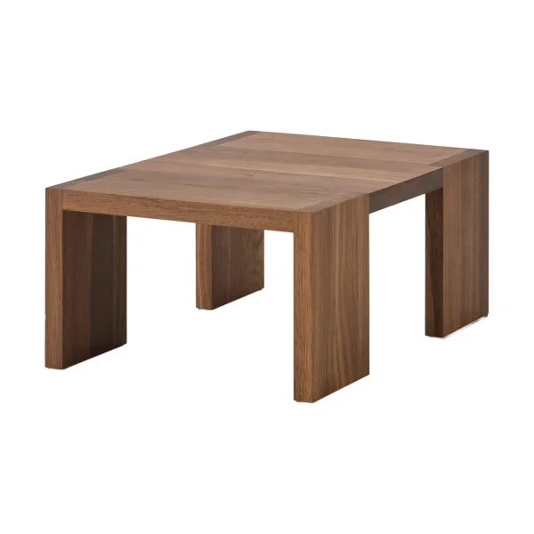 New Works Table basse Tennon Fumed Oak, 61x43 cm