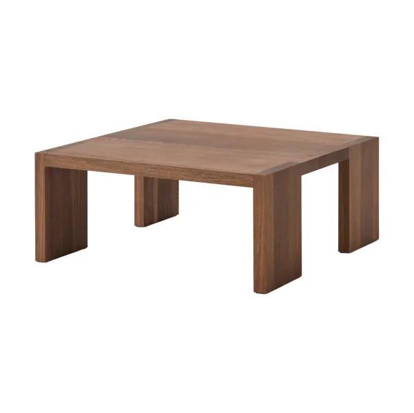 New Works Table basse Tennon Fumed Oak, 61x61 cm