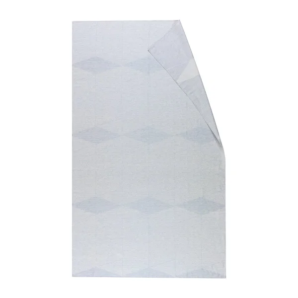 NJRD Nappe Geometric 147x250 cm Bleu-blanc