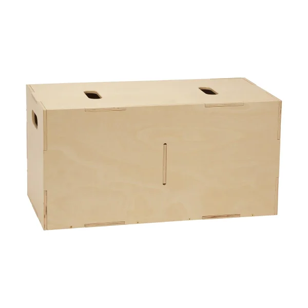 Nofred Boîte de rangement Cube Long Bouleau