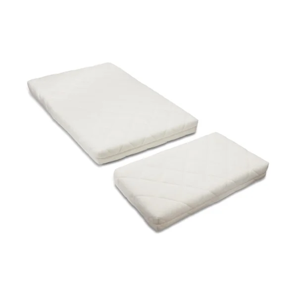 Nofred Matelas Form pour lit bébé & junior, 2 pièces Blanc