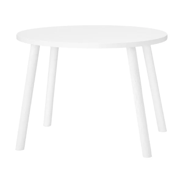 Nofred Table d'enfant Mouse Table Blanc