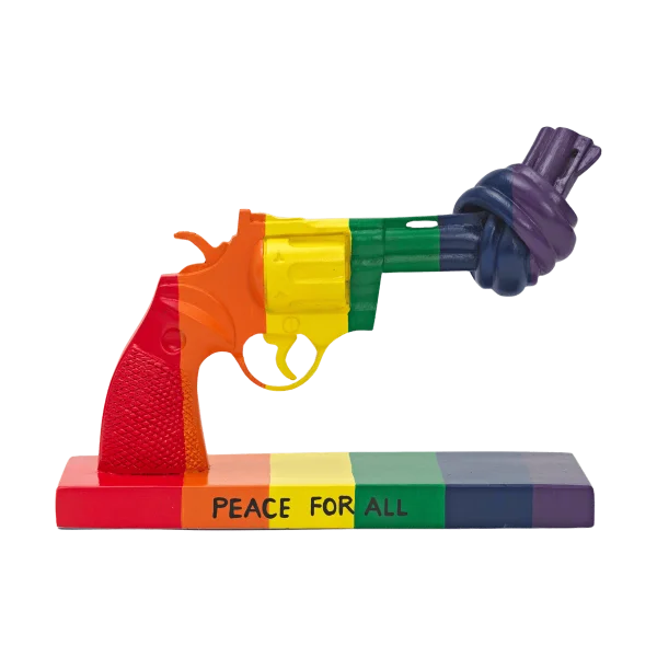 Non Violence Décoration Peace for All 19 cm Multi