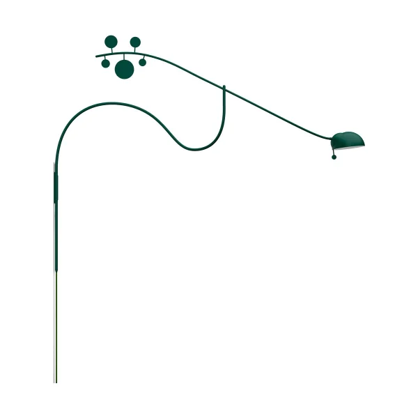 Noon Lampe murale Juno British racing green - vert foncé