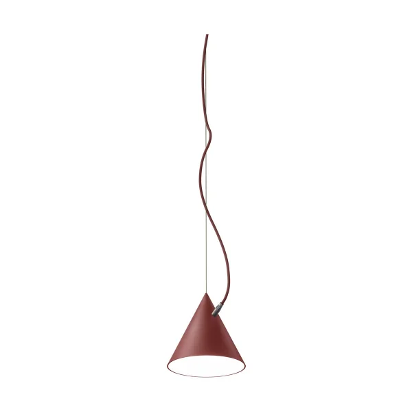 Noon Suspension Castor 20 cm Bordeaux rouge-rouge foncé-laiton