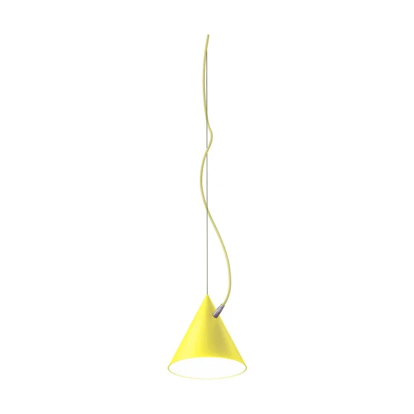 Noon Suspension Castor 20 cm Jaune-jaune clair-argenté